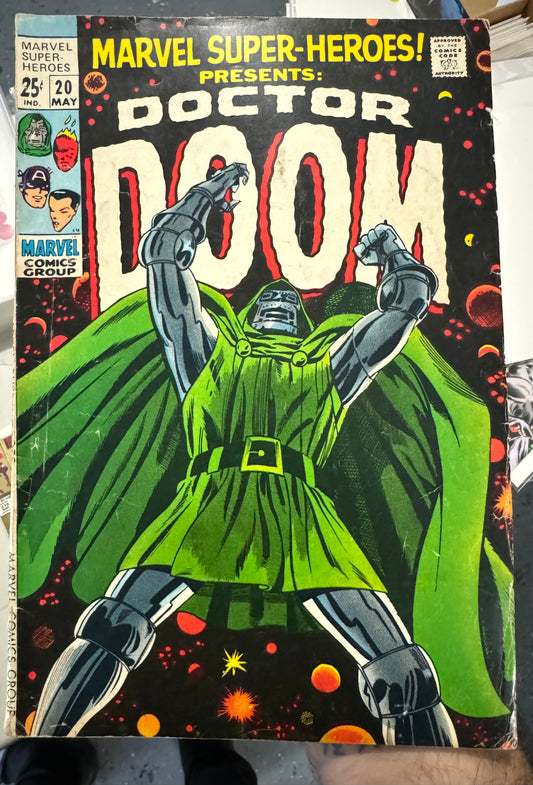 Marvel Super Heroes #20 (Marvel, 1969) 1st Doctor Doom Solo Story