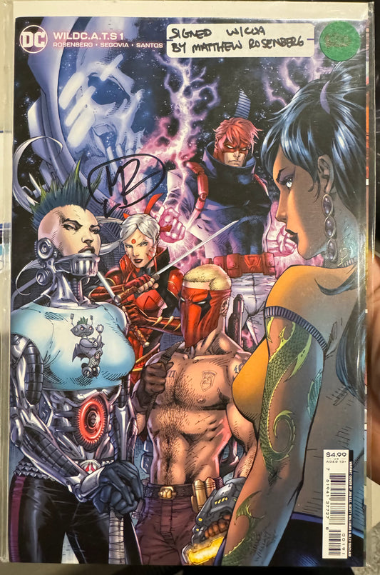 WildC.A.T.S. #1 (DC, 2023)Cover B signed by Matthew Rosenberg