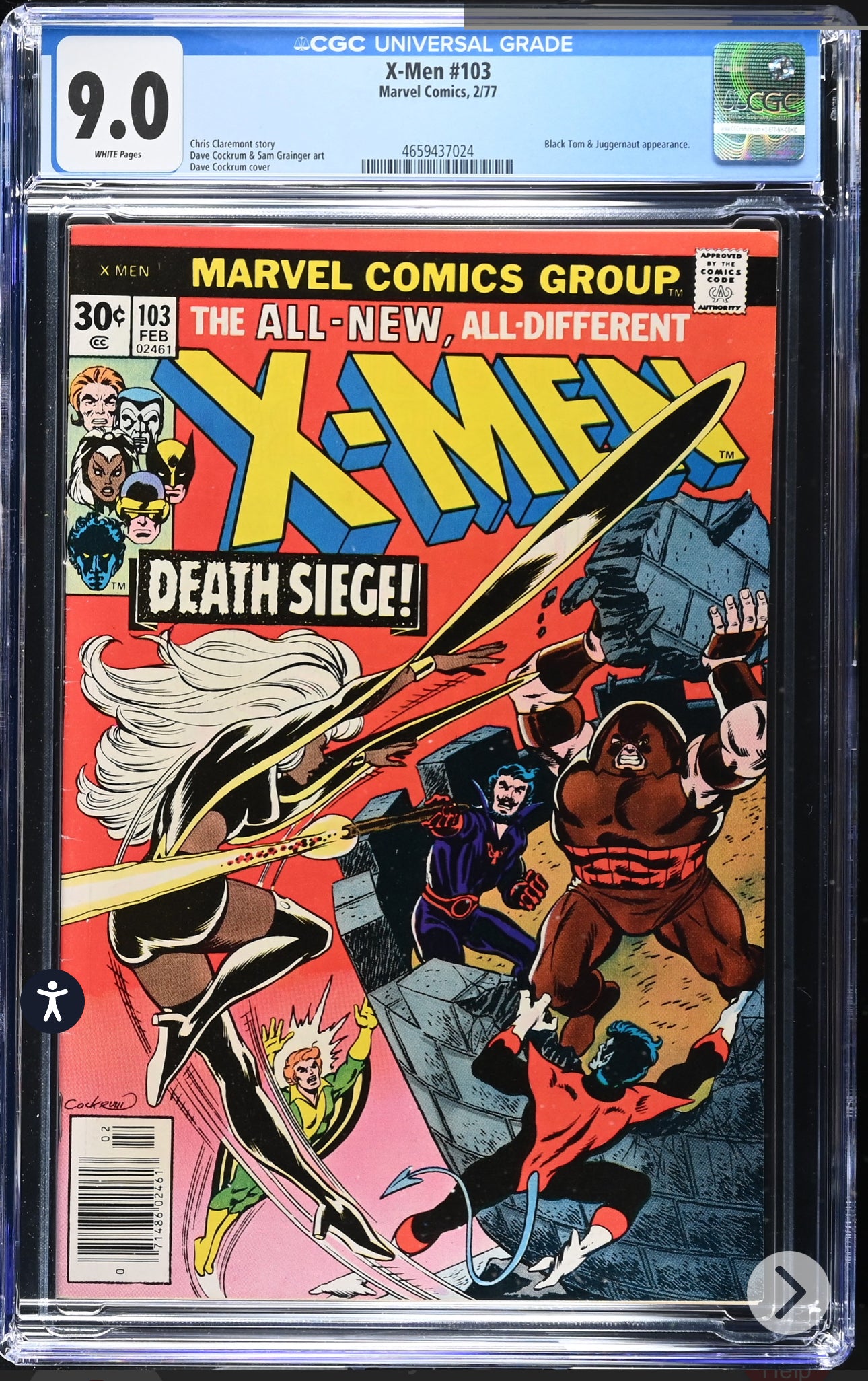 X-Men #103 CGC 9.0 (Marvel, 1977)