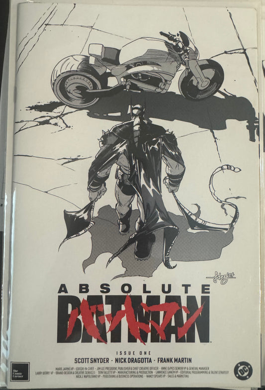 ABSOLUTE BATMAN #1 AKIRA Homage Red Edition (DC Comics, 2025) 3rd Printing