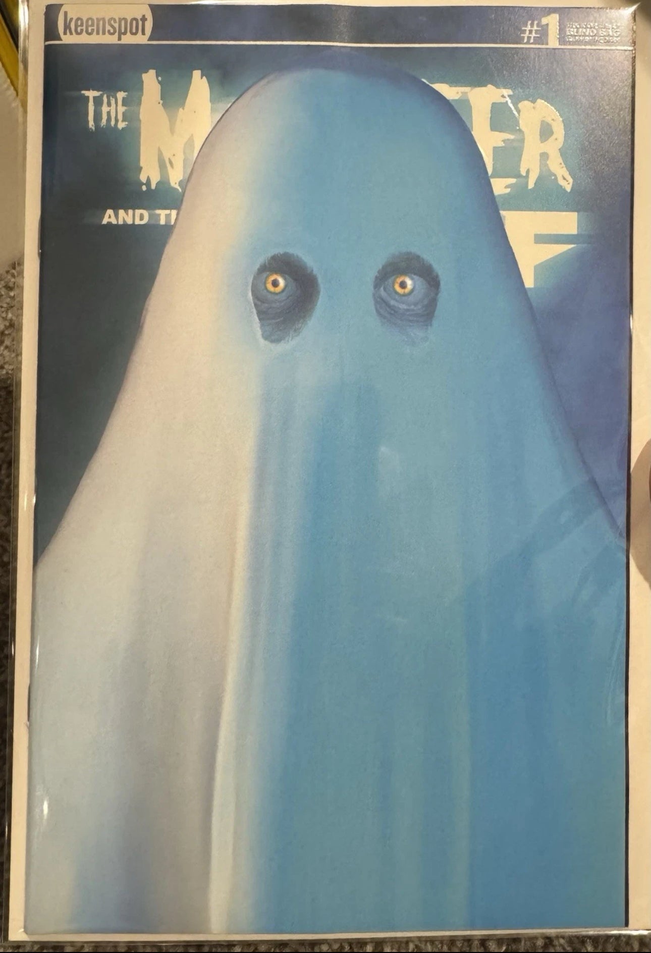 Mark Spears Monsters The Monster And The Wolf #1 A69 Ghost Glow in the Dark