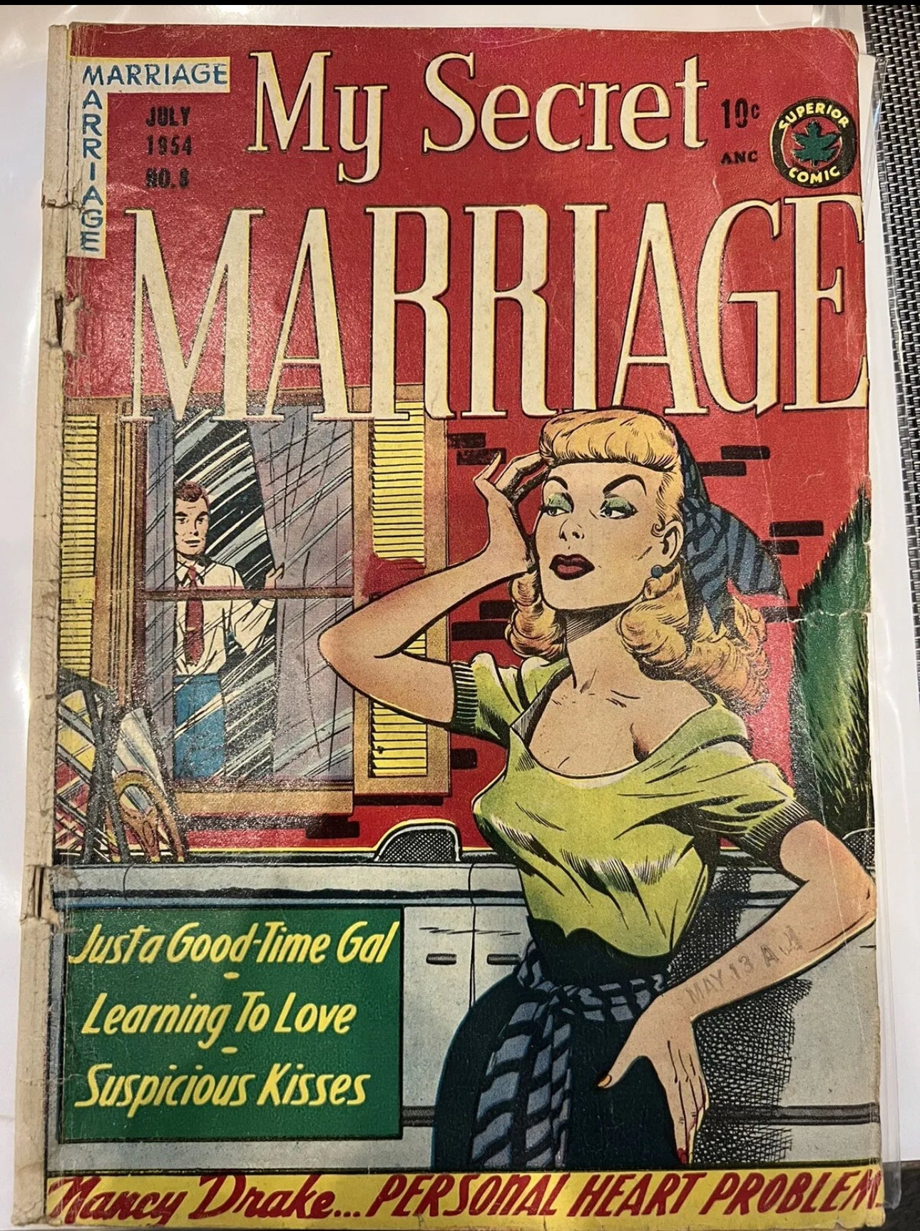 My Secret Marriage #8 (Superior Comics 1953) Golden Age Romance