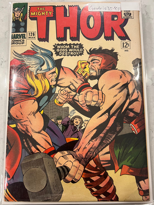 Thor #126 (Marvel, 1990) Previously Journey into Mystery