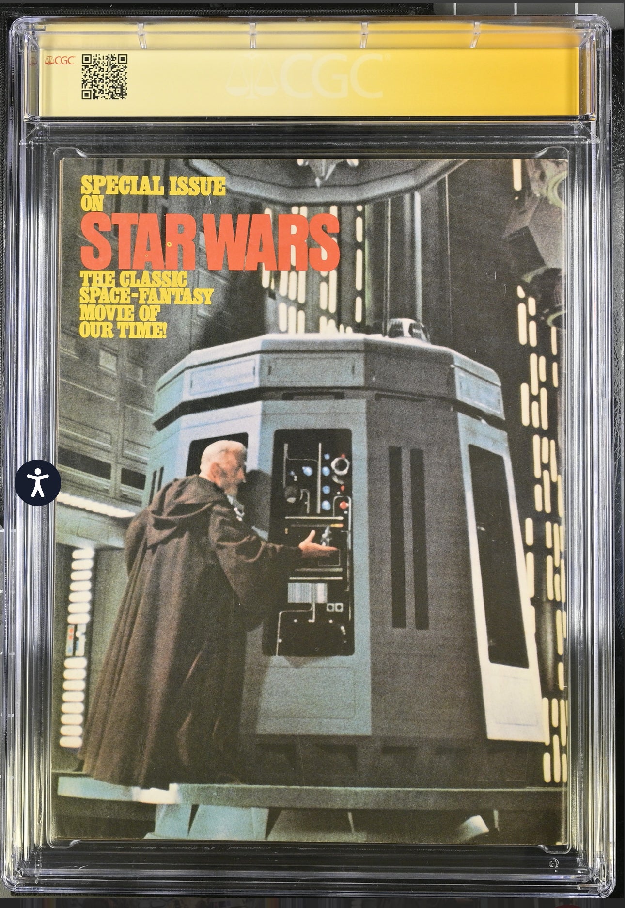 Famous Monsters Star Wars Spectacular CGC SS 8.5 (Warren Publishing, 1977) Signed By William R. Mohalley & James Warren