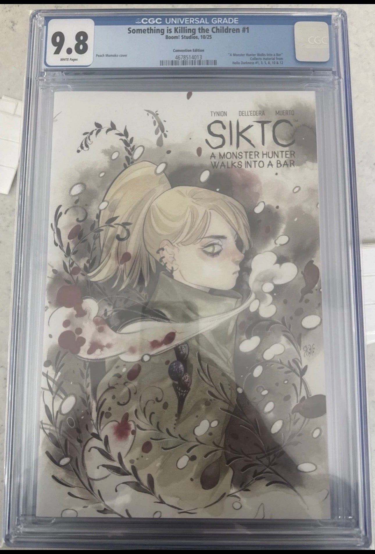 Something is Killing the Children A Monster Walks into a Bar #1 CGC 9.8