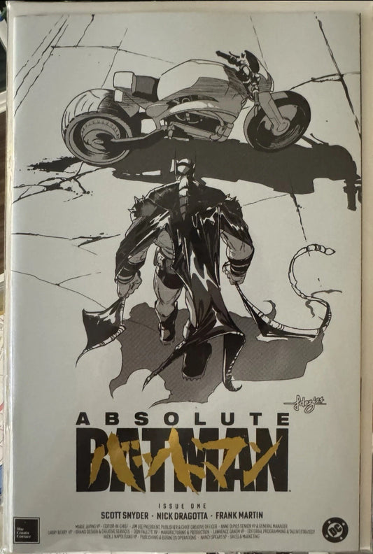 ABSOLUTE BATMAN #1 AKIRA Homage GOLD FOIL Edition (DC Comics, 2025) 4th Printing