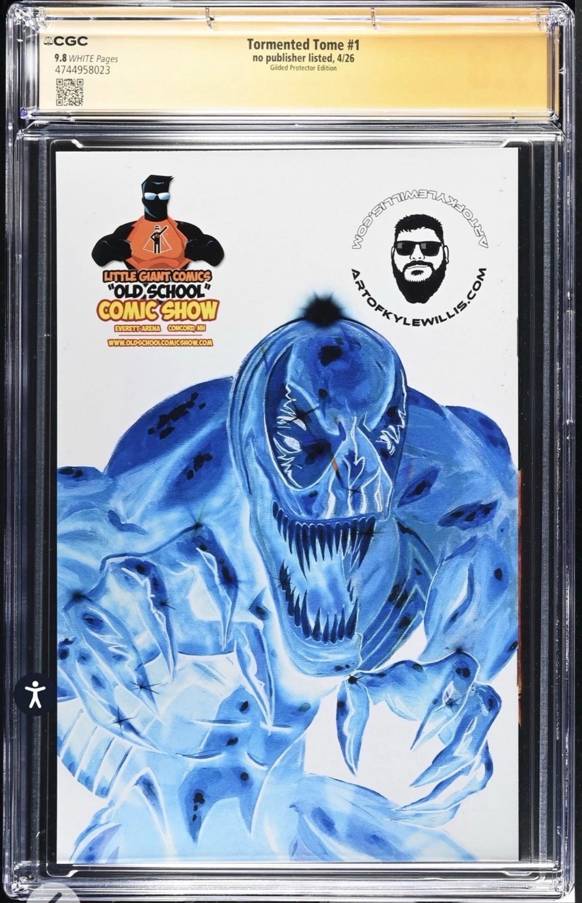 Tormented Tome #1 CGC SS 9.8 Venom Lethal Protector Homage Signed By Al Milgrom (2026)