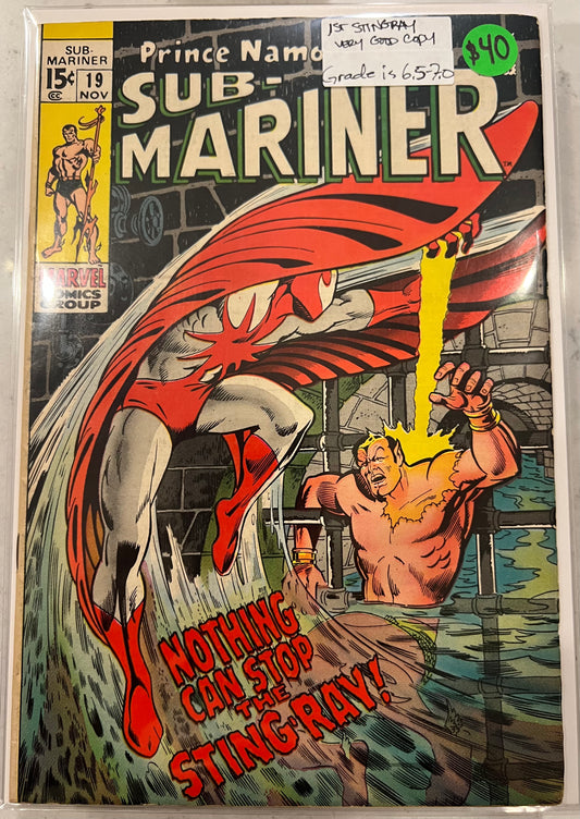 Sub-Mariner #19 (Marvel, 1st Series)