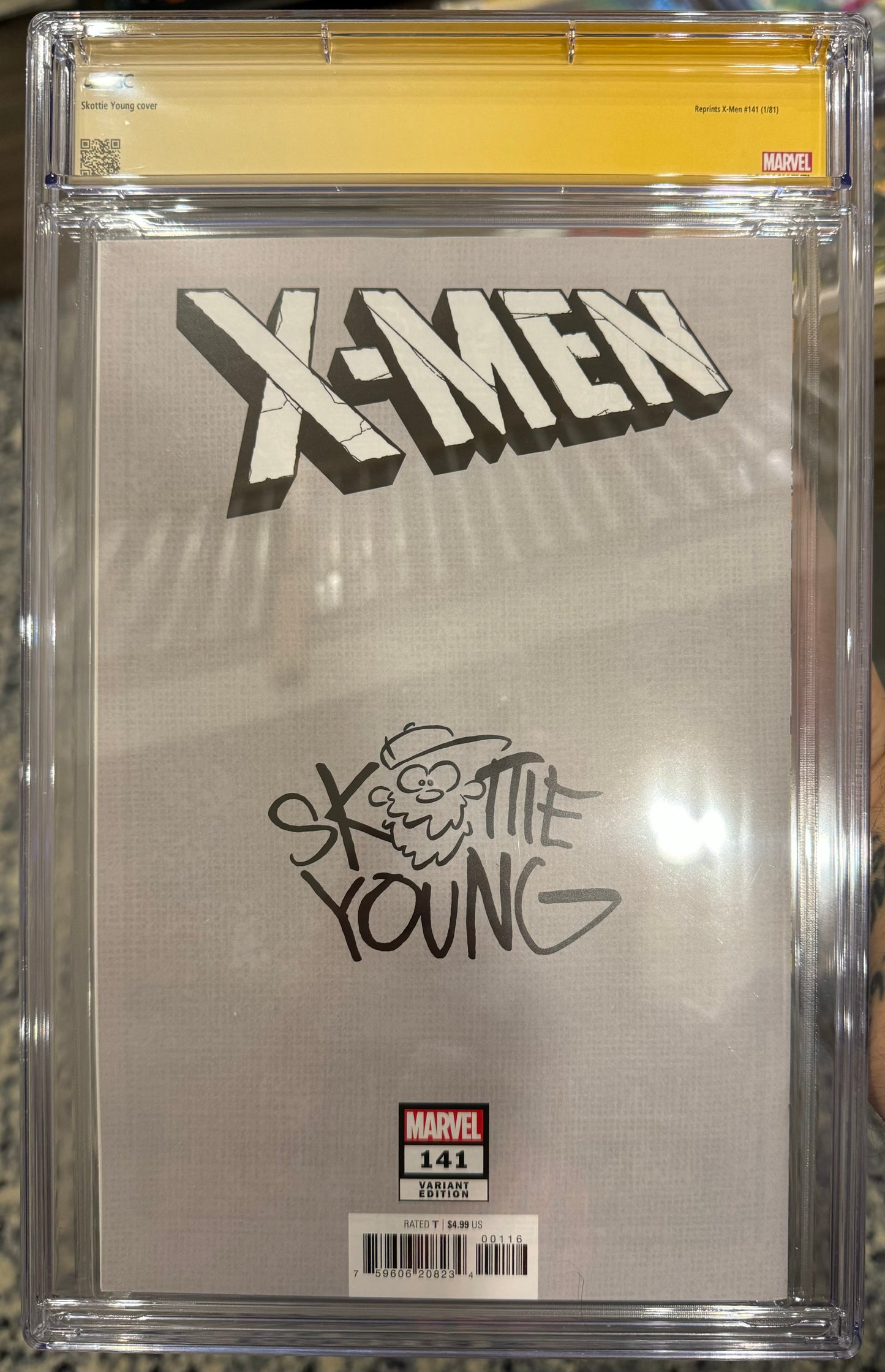 Uncanny X-Men #141 CGC SS 9.8 Facsimile Variant by Skottie Young (signed by Skottie Young) w/ Custom CGC Label