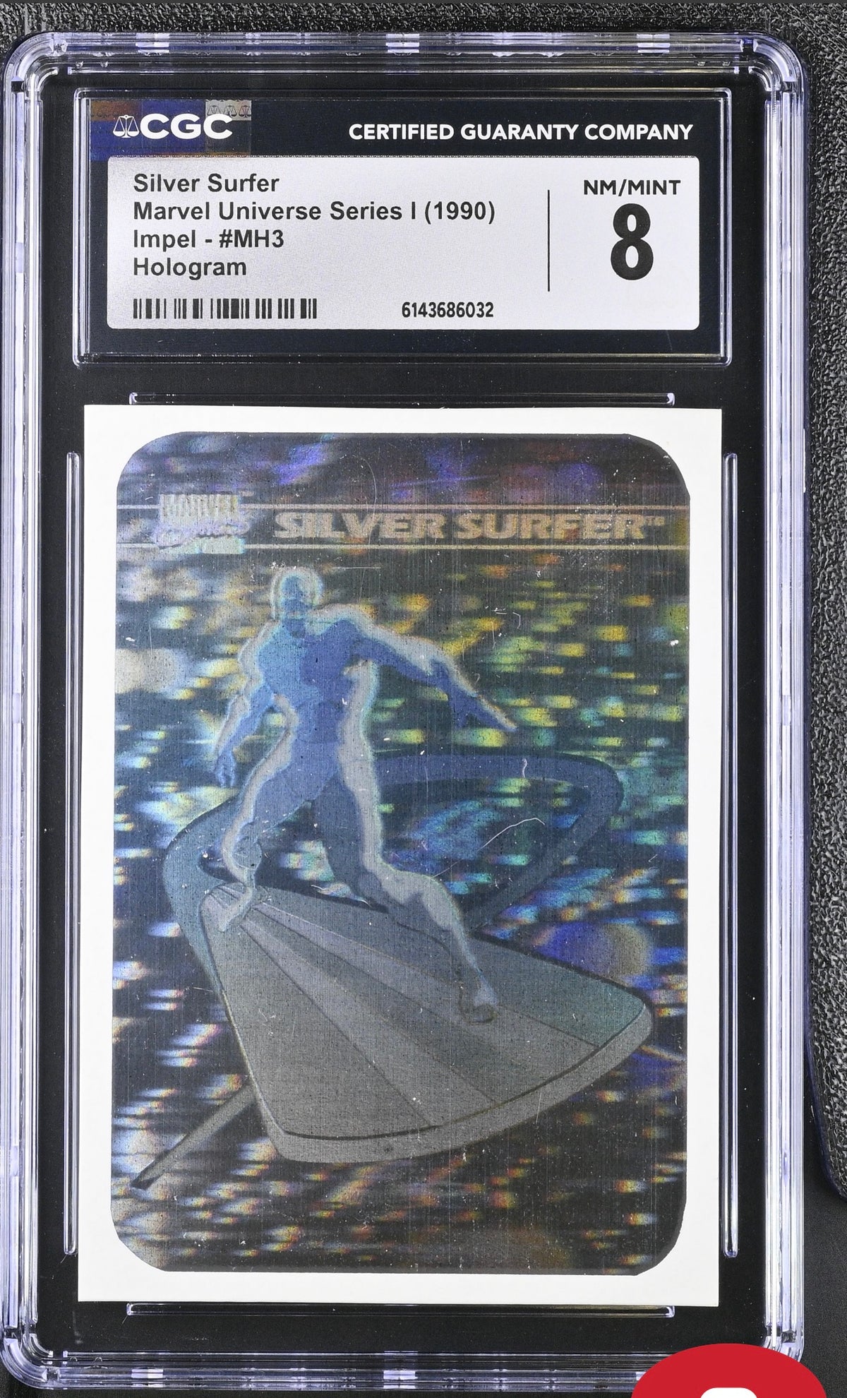 IMPEL 1990 Marvel Universe 1, #MH1-MH5 HOLOGRAM GRADED CGC SET SEE DESCRIPTION