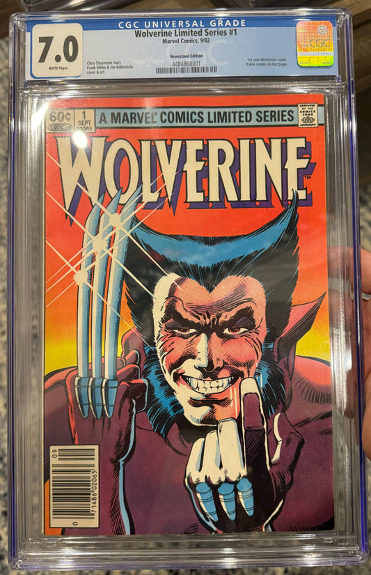 Wolverine #1 CGC 9.4 (Marvel, 1982)