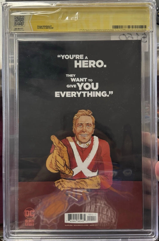 STRANGE ADVENTURES #1 CBCS 9.8 Signed By Tom King (DC, 2020)