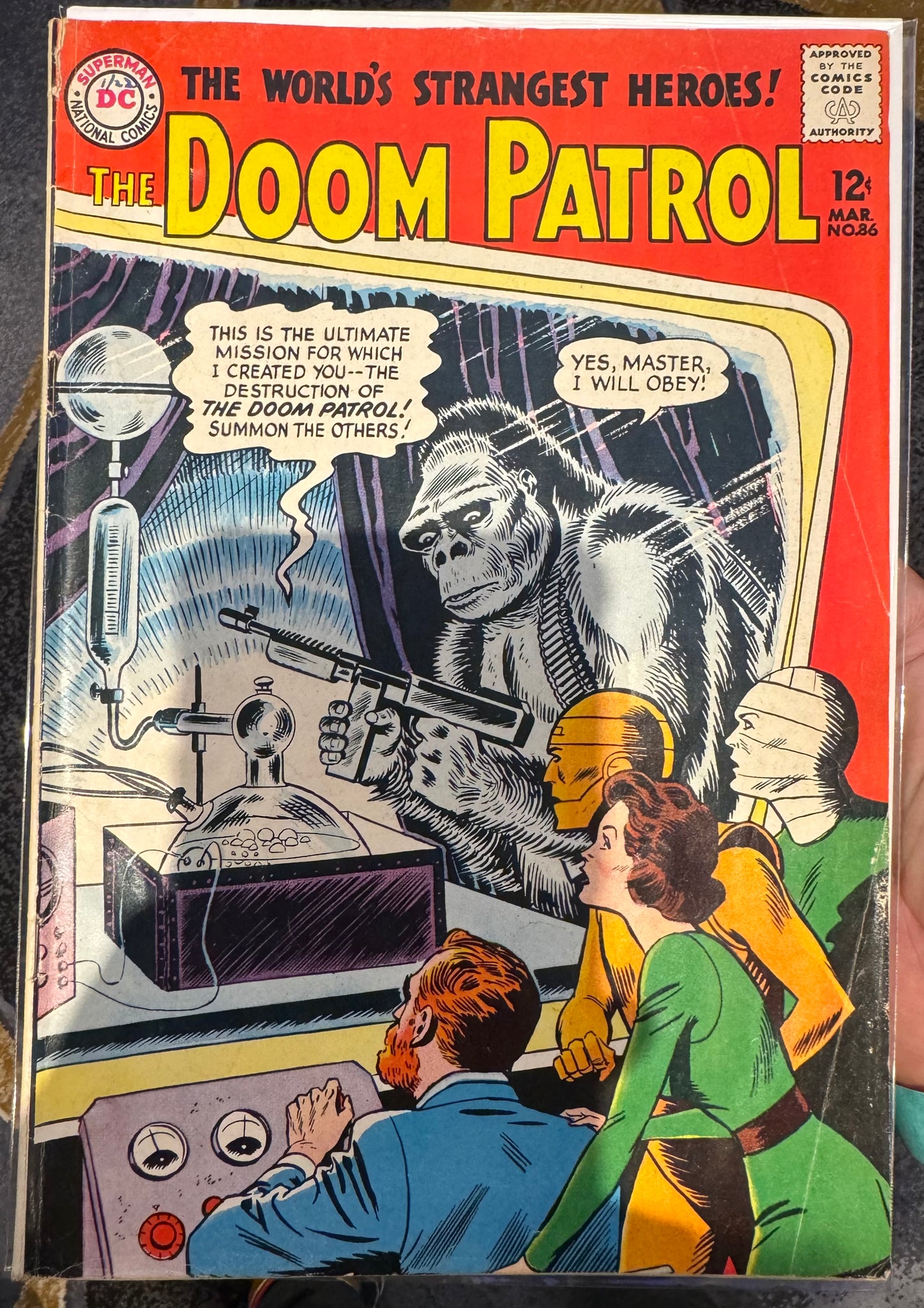 Doom Patrol #86 (DC, 1964) 1st Issue!