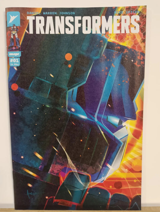 Transformers #1 (Image/Skybound 2023) 1:10 Incentive Cover by Orlando Arocena