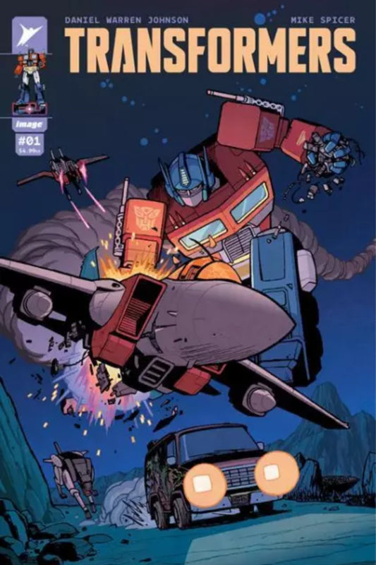 Transformers #1 (Image/Skybound 2023) 1:25 Incentive Cover by Cliff Chiang