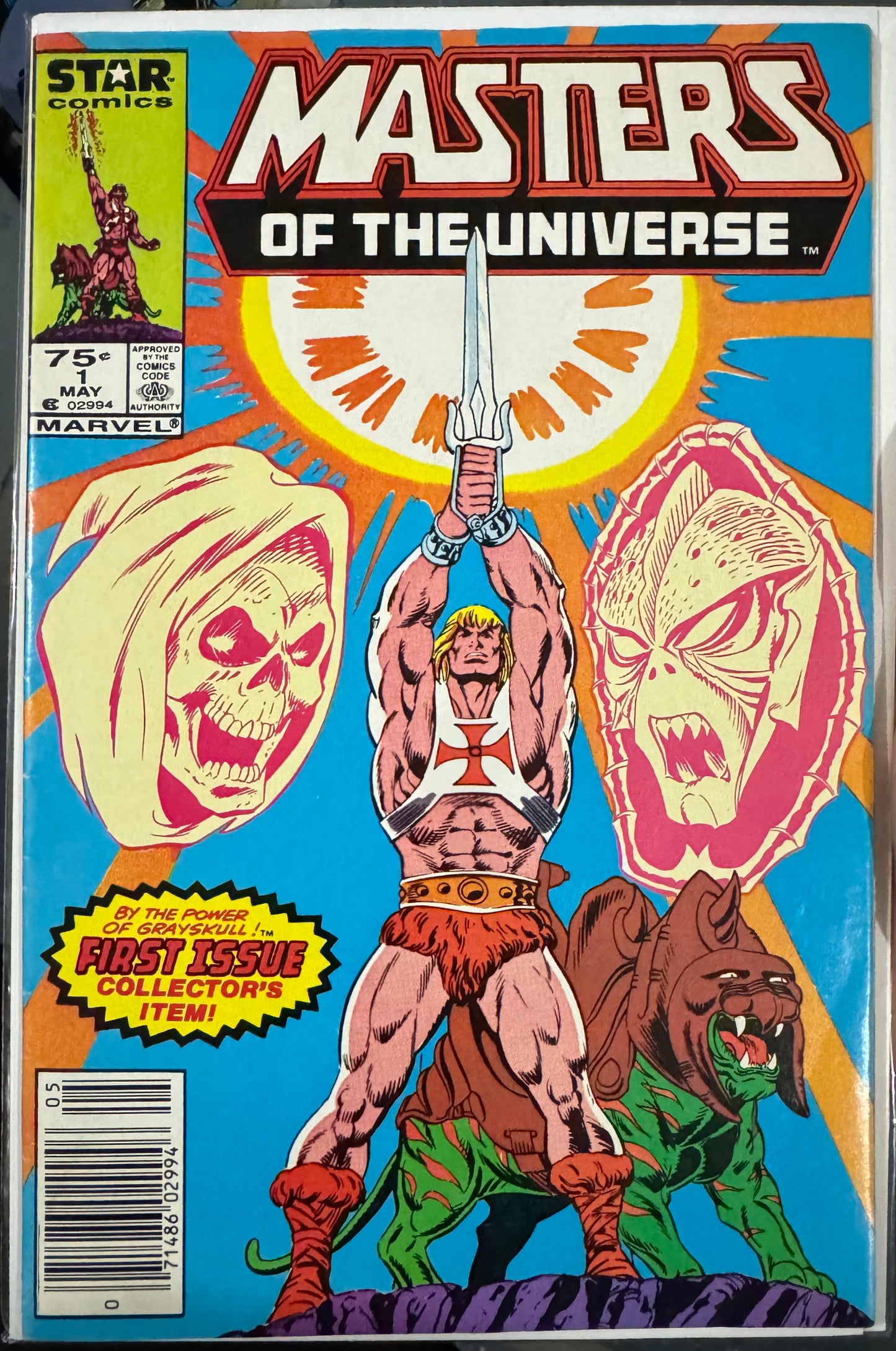 Masters of the Universe #1 (Marvel/Star, 1986) Newsstand Edition