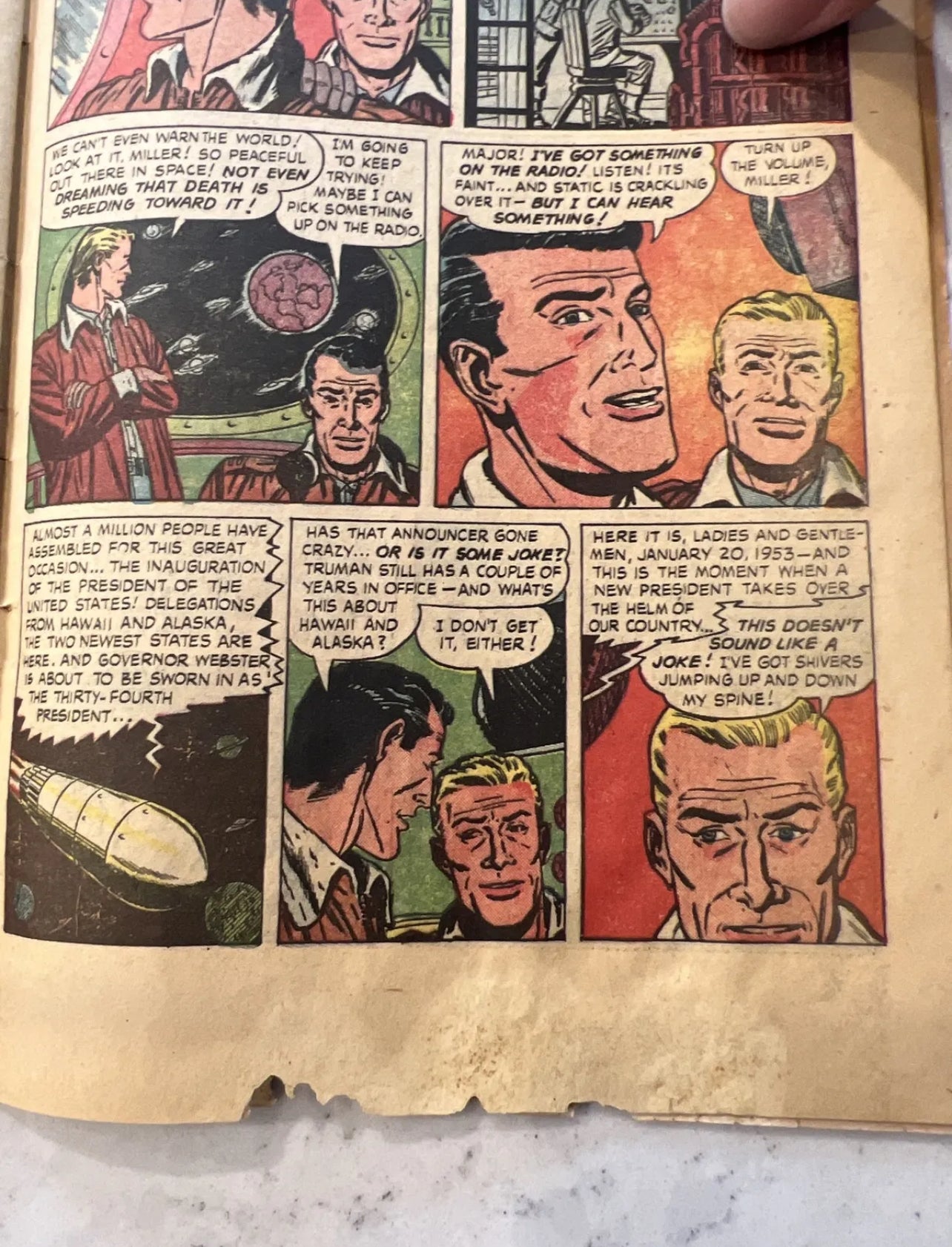 Tales of Terror #1 (Toby Press, 1952) Pre Code Horror