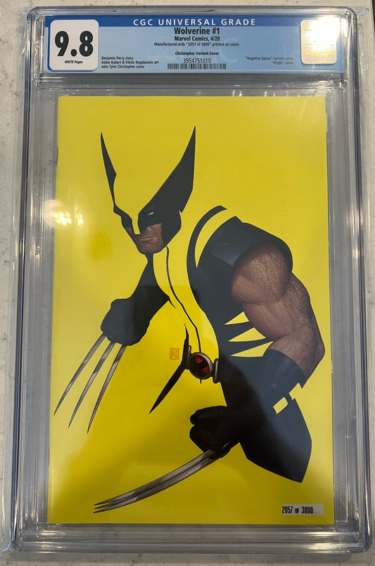 Wolverine #1 CGC 9.8 (Marvel, 2020) Christopher Variant 2057/3000