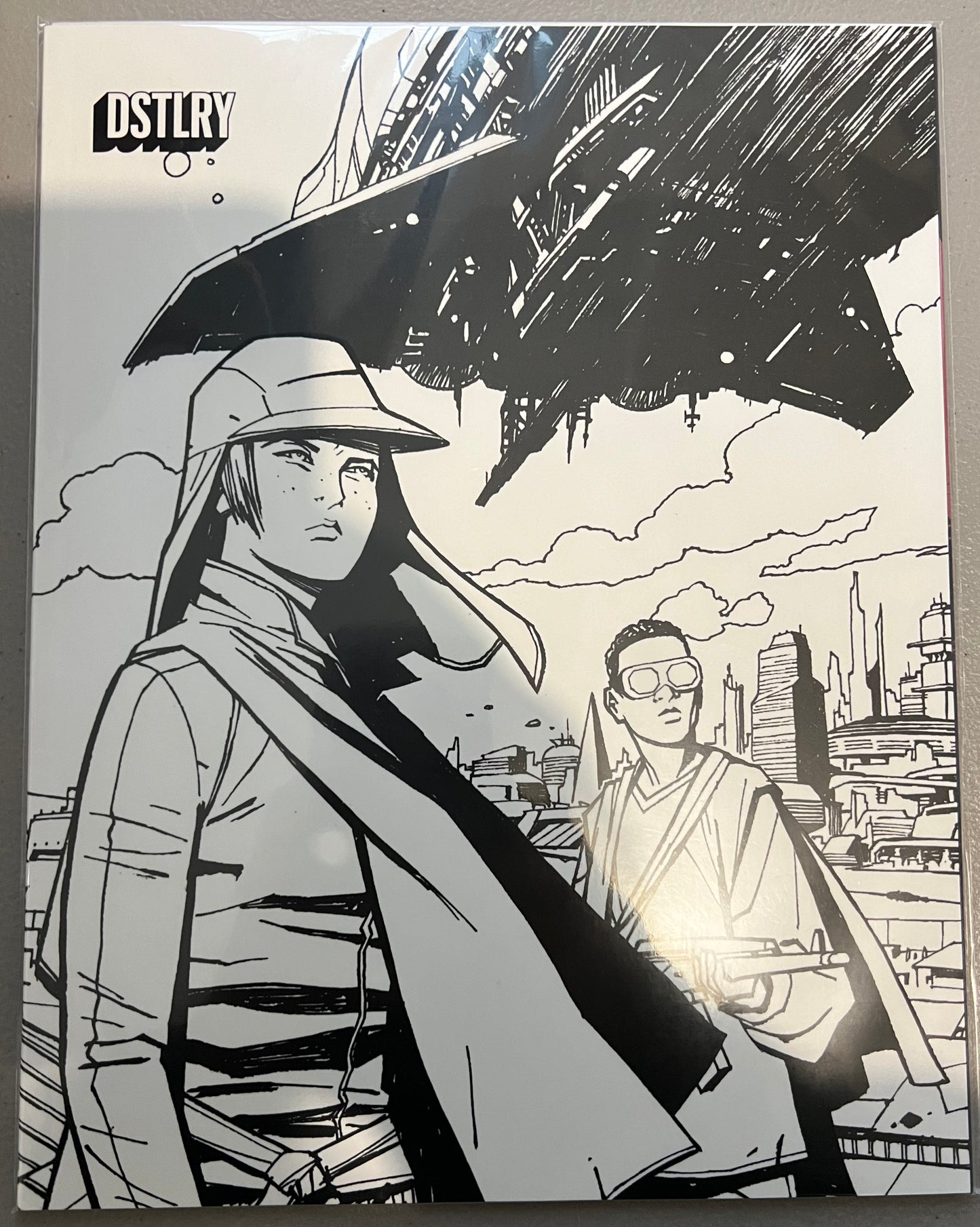 Gone #1 (2023, DSTLRY Media) Rare Cliff Chiang B&W Variant