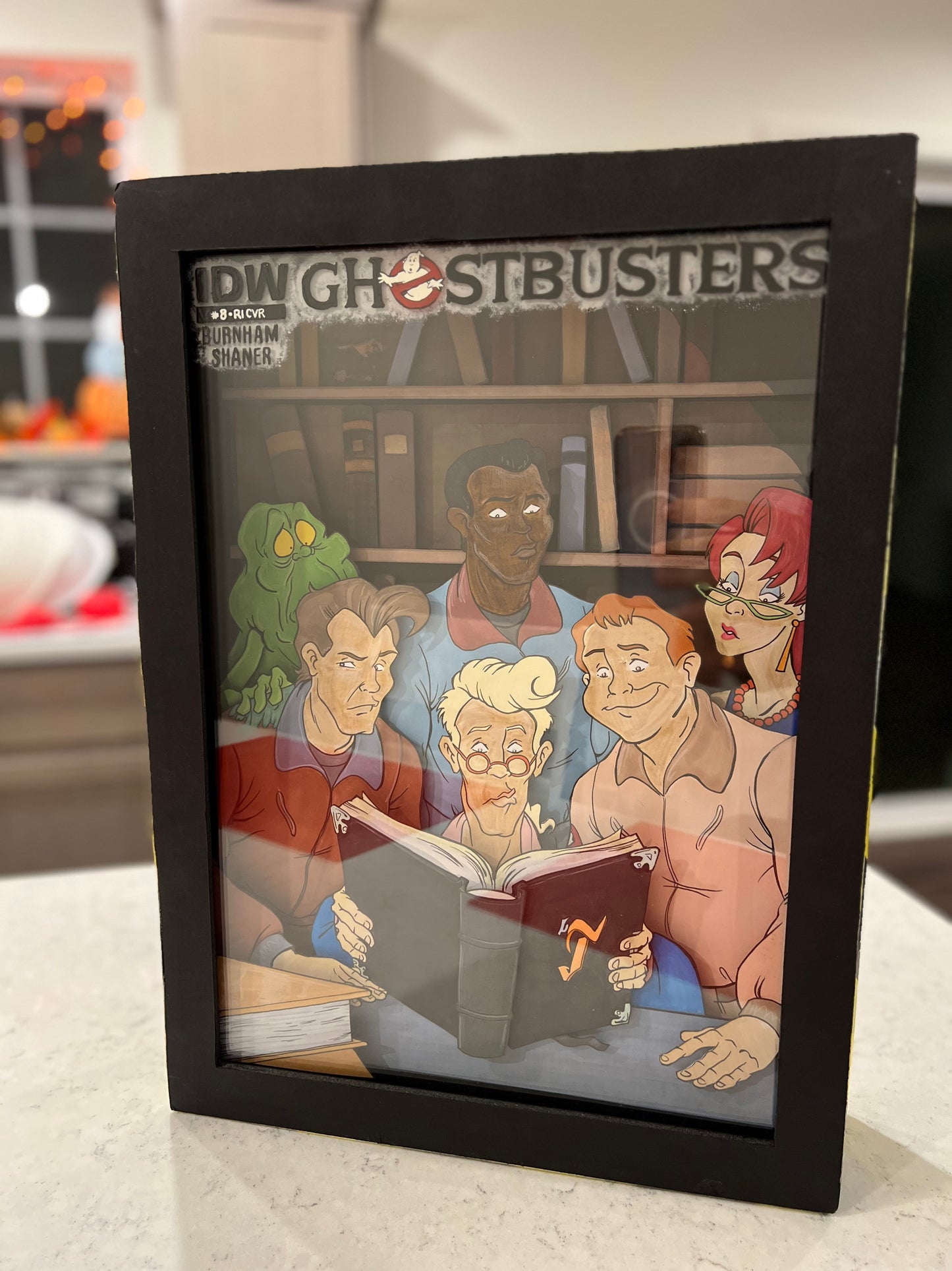Ghostbusters: Shadows by Barry Mlodossich (A One of a Kind Shadowbox)
