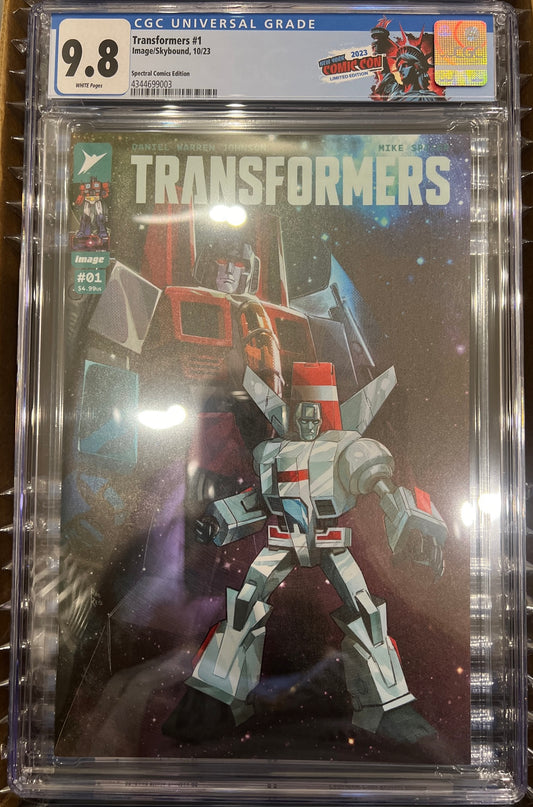 Transformers #1 (NYCC Rod Reis Variant) W/Custom Label