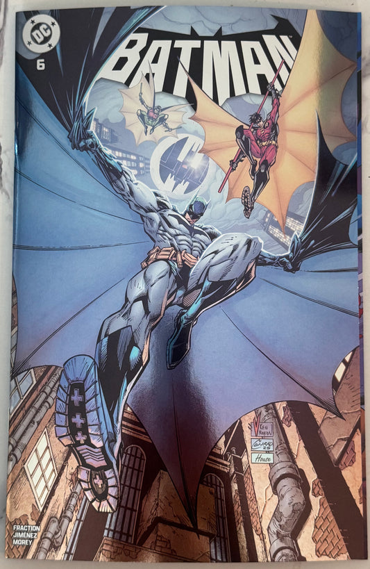 Batman #6 (DC, 2026) JJL Collectibles x The Comics Vault x Happy Valley Con Exclusive Foil Variant by V Ken Marion , Kevin Conrad & Andrew Dalhouse (LTD 1,000)