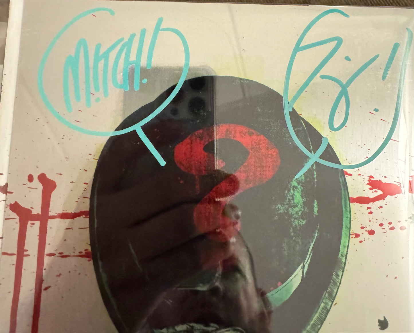 Batman: One Bad Day Riddler Hardcover (2023 NYCC Metal Variant) signed by Mitch Gerads and Tom King