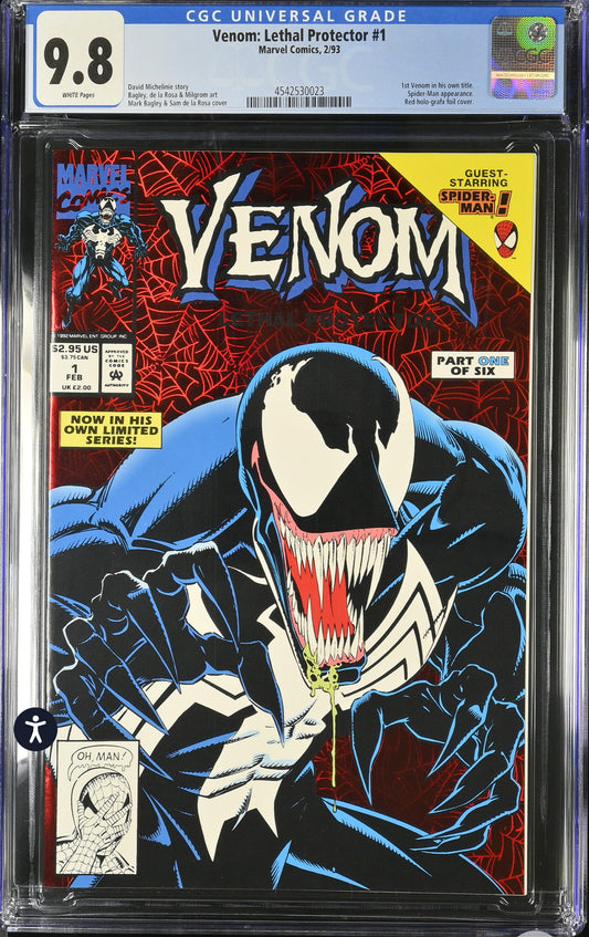 Venom: Lethal Protector #1 (1993) CGC 9.8