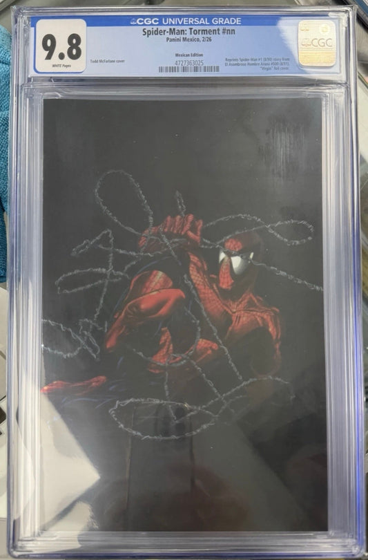 Spider-Man: Torment CGC 9.8 (Panini México, 2026) McFarlane Cover (Marvel)