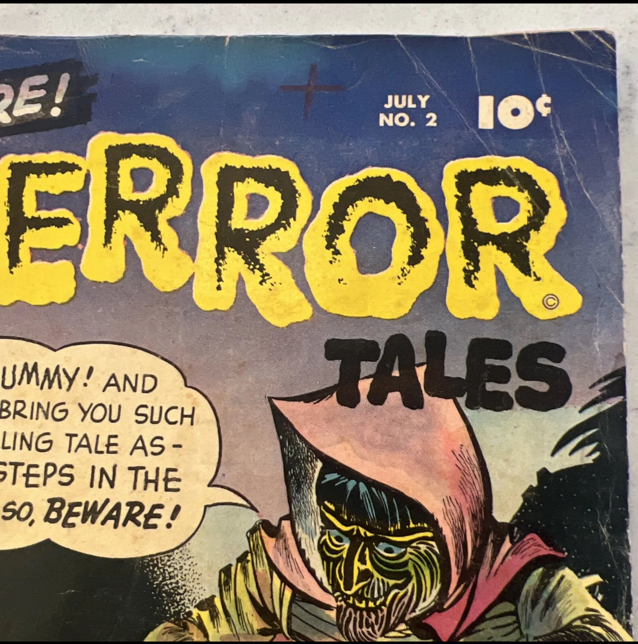 Beware Terror Tales #2 (Fawcett, July 1952) Pre Code Horror