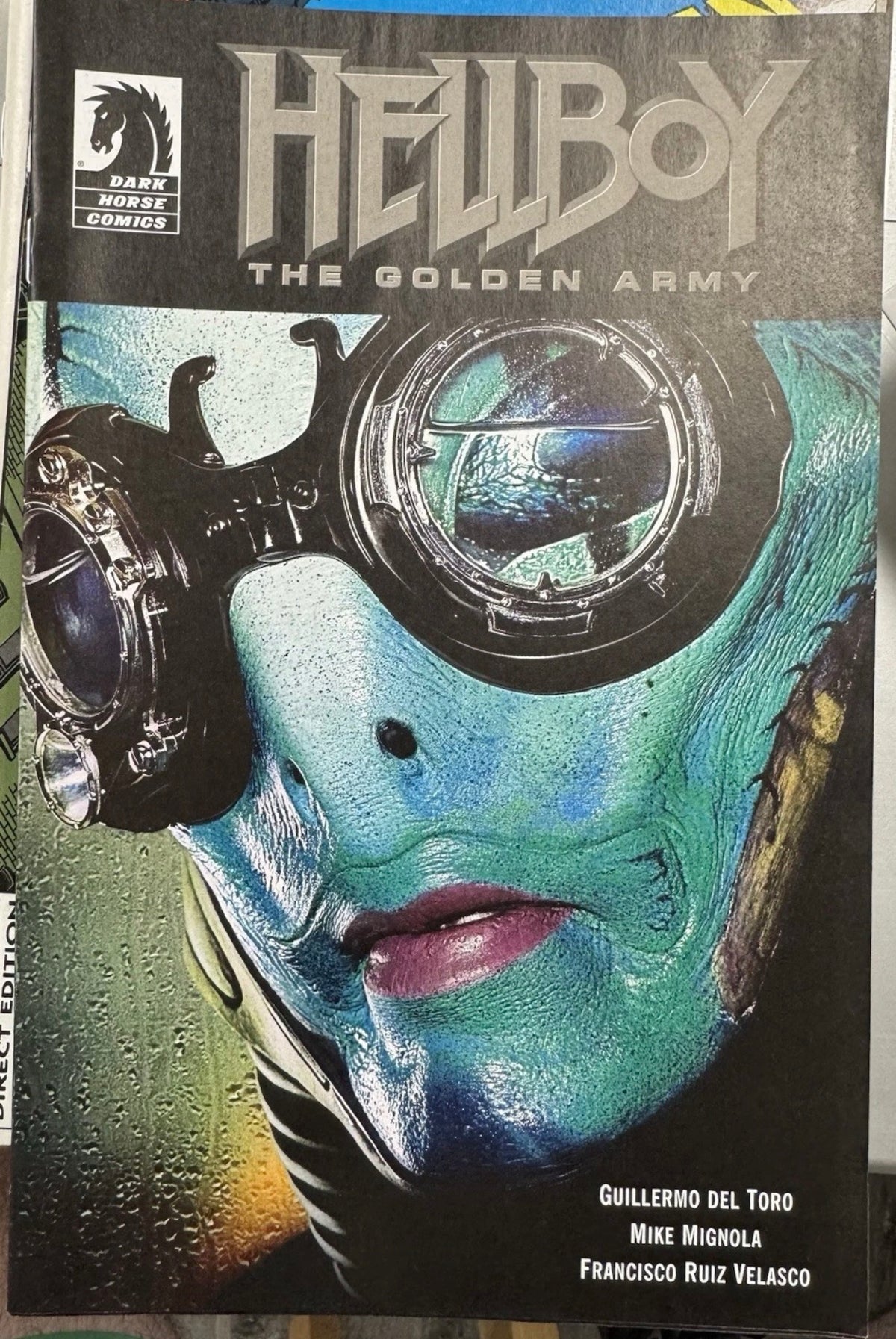 Hellboy The Golden Army Comic Photo Cover Of Doug Jones As Abe Sapien