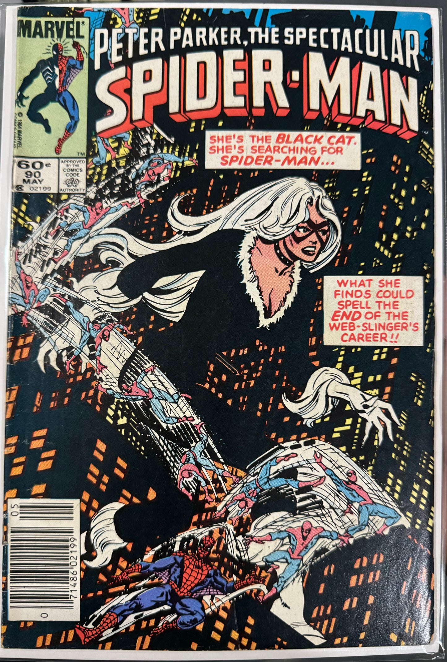 Spectacular Spider-Man #90 (Marvel, 1984) Newsstand Edition