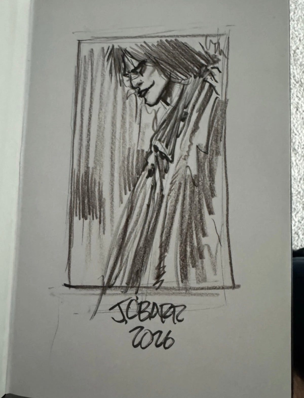 The Crow Special Edition Hardcover Book Signed & Sketch By James O’Barr (2017)