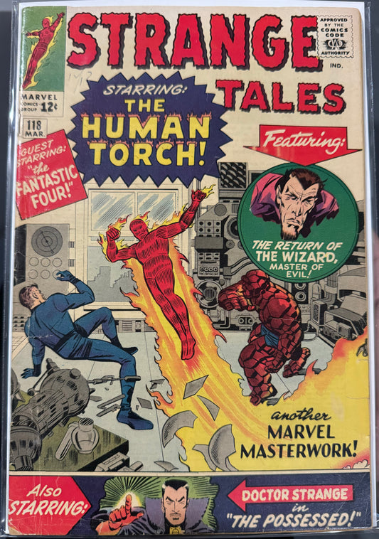 Strange Tales #118 (Marvel, 1964) 1st Cover Appearance of Doctor Strange