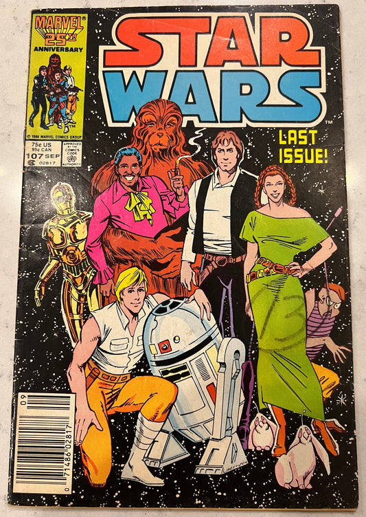 Star Wars #107 (Marvel, 1977 Series) 1st Print