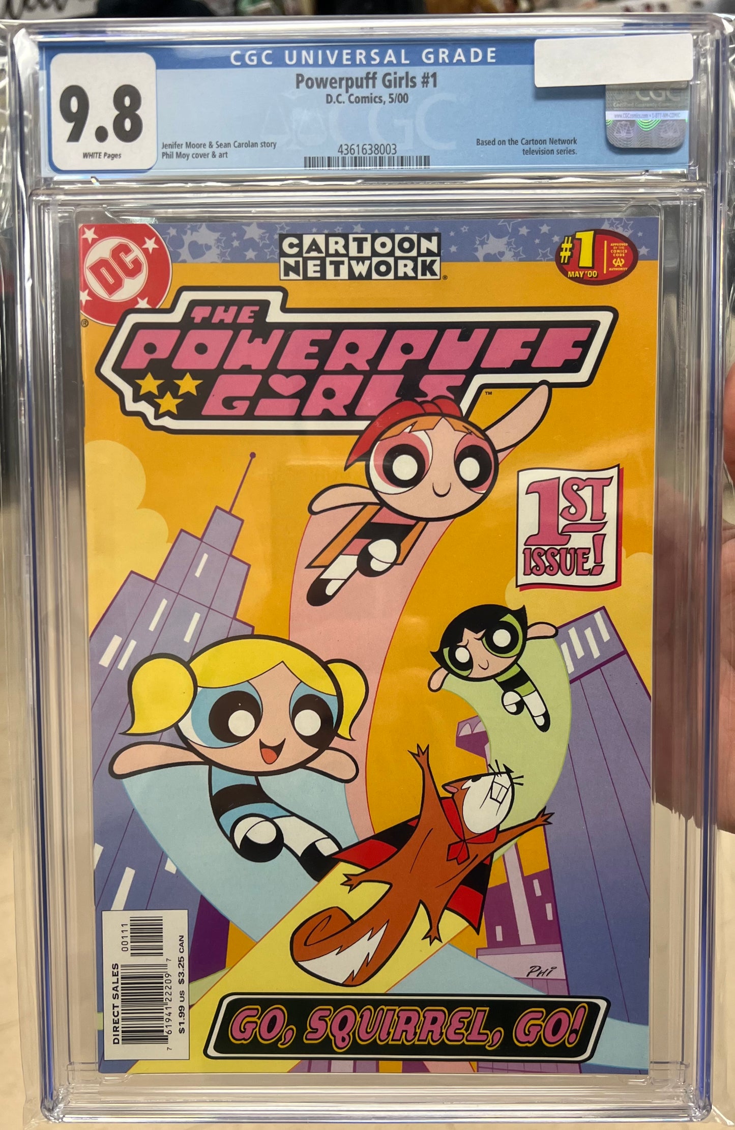 Powerpuff Girls CGC 9.8 (DC, 2000)