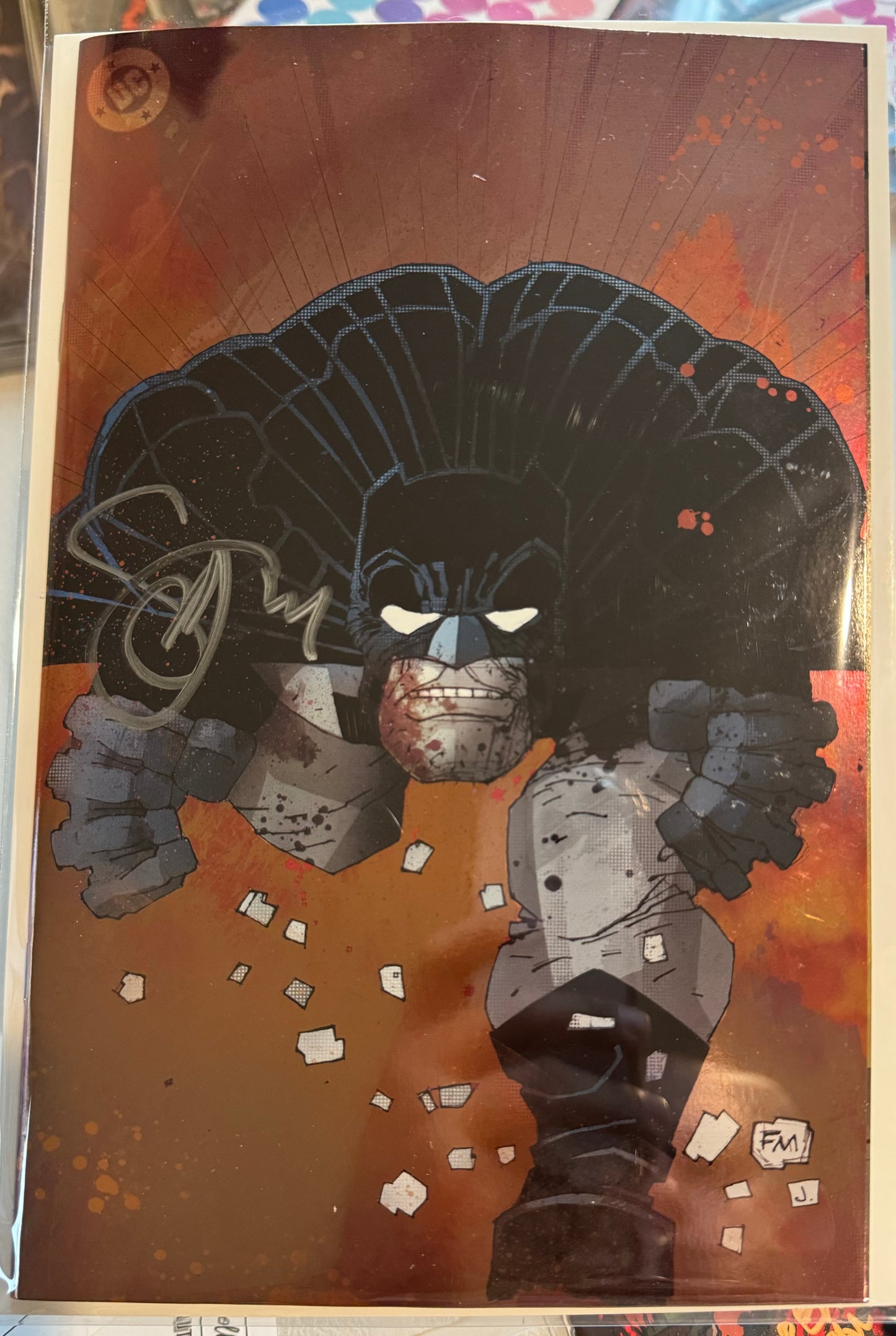 ABSOLUTE BATMAN #1 (DC Comics) Frank Miller Virgin Foil NYCC ‘24 Variant Signed By Scott Snyder