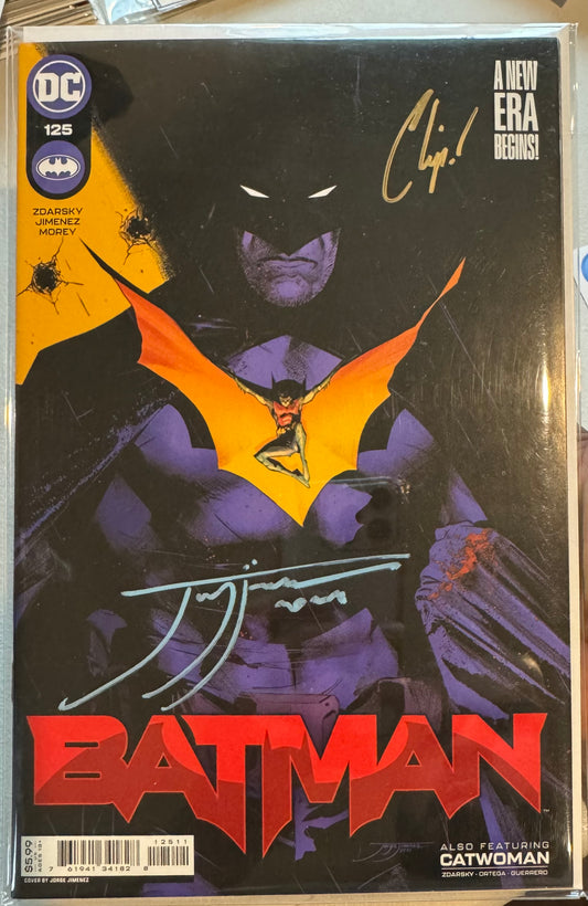 BATMAN #125 (DC Comics, 3rd Series) Signed By Jorge Jiménez & Chip Zdarsky (1st Camel of Failsafe)