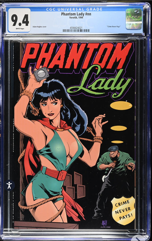 Phantom Lady CGC 9.4 (Verotik, 1994) Adam Hughes Cover