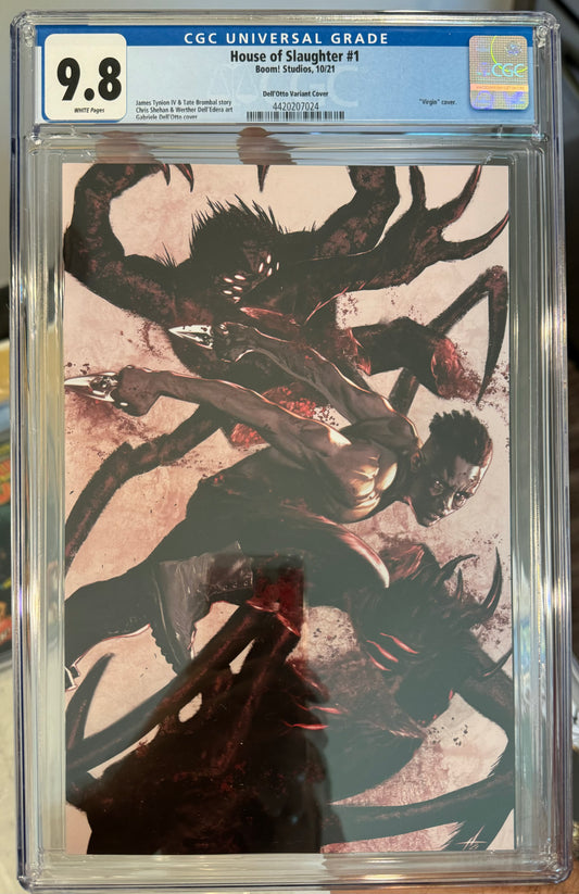 House of Slaughter #1 CGC 9.8 (2021, Boom) 1:1000 Incentive Cover by Gabriele Dell’Otto