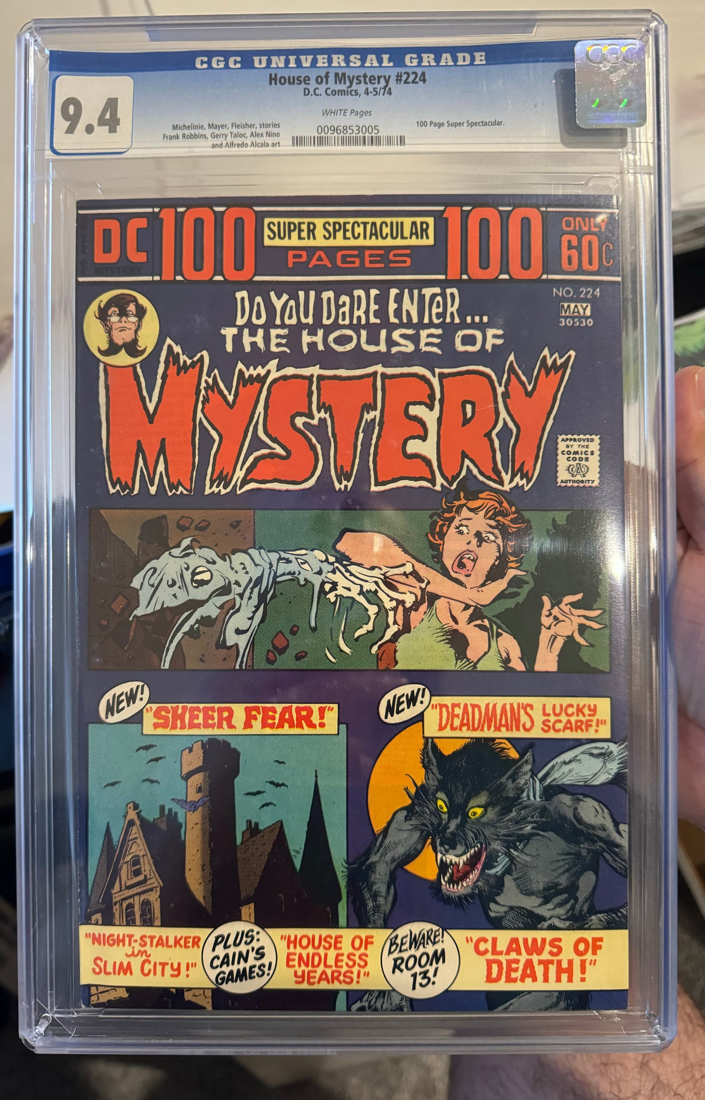 House of Mystery #224 CGC 9.4 (Dc Comics, Horror)