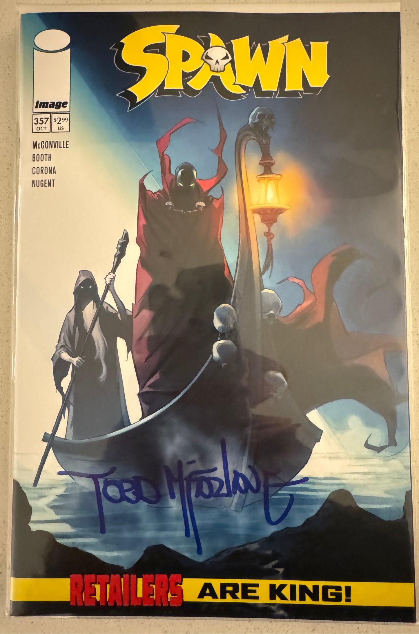 Spawn #357 (Image, 2024) NYCC 2024 Retailer Thank You signed by Todd McFarlane (Limited to 300 Copies)