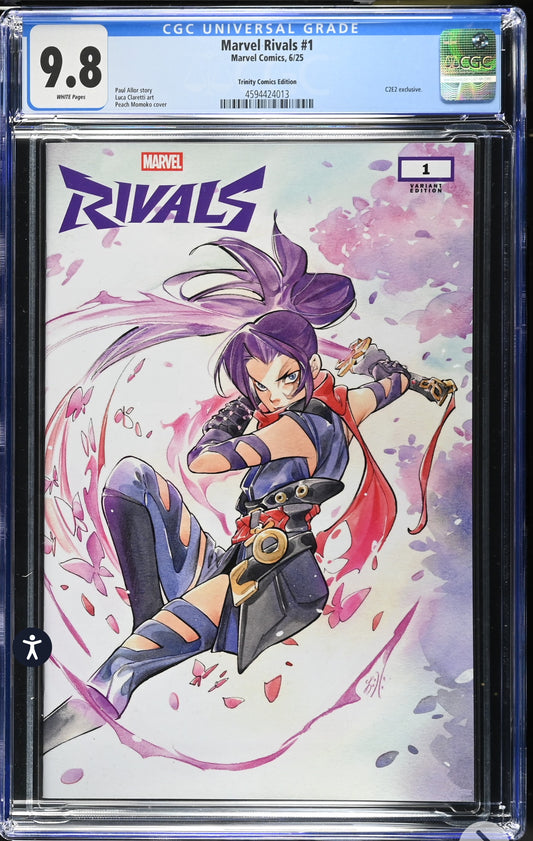 Marvel Rivals #1 CGC 9.8 Peach Momoko C2E2 Variant