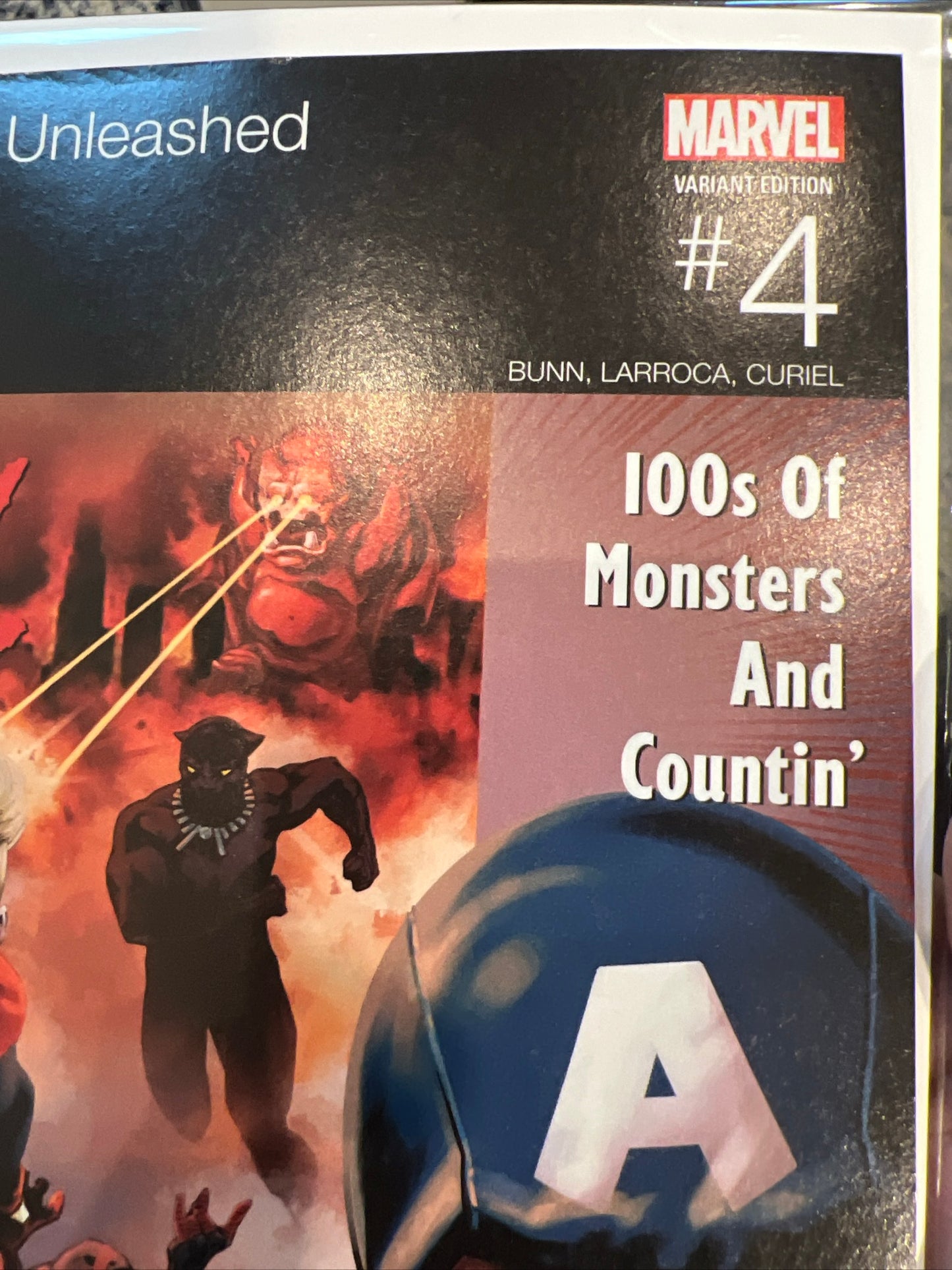 Monsters Unleashed #4 (2017 1st Series, Marvel) Hip Hop Variant Cover