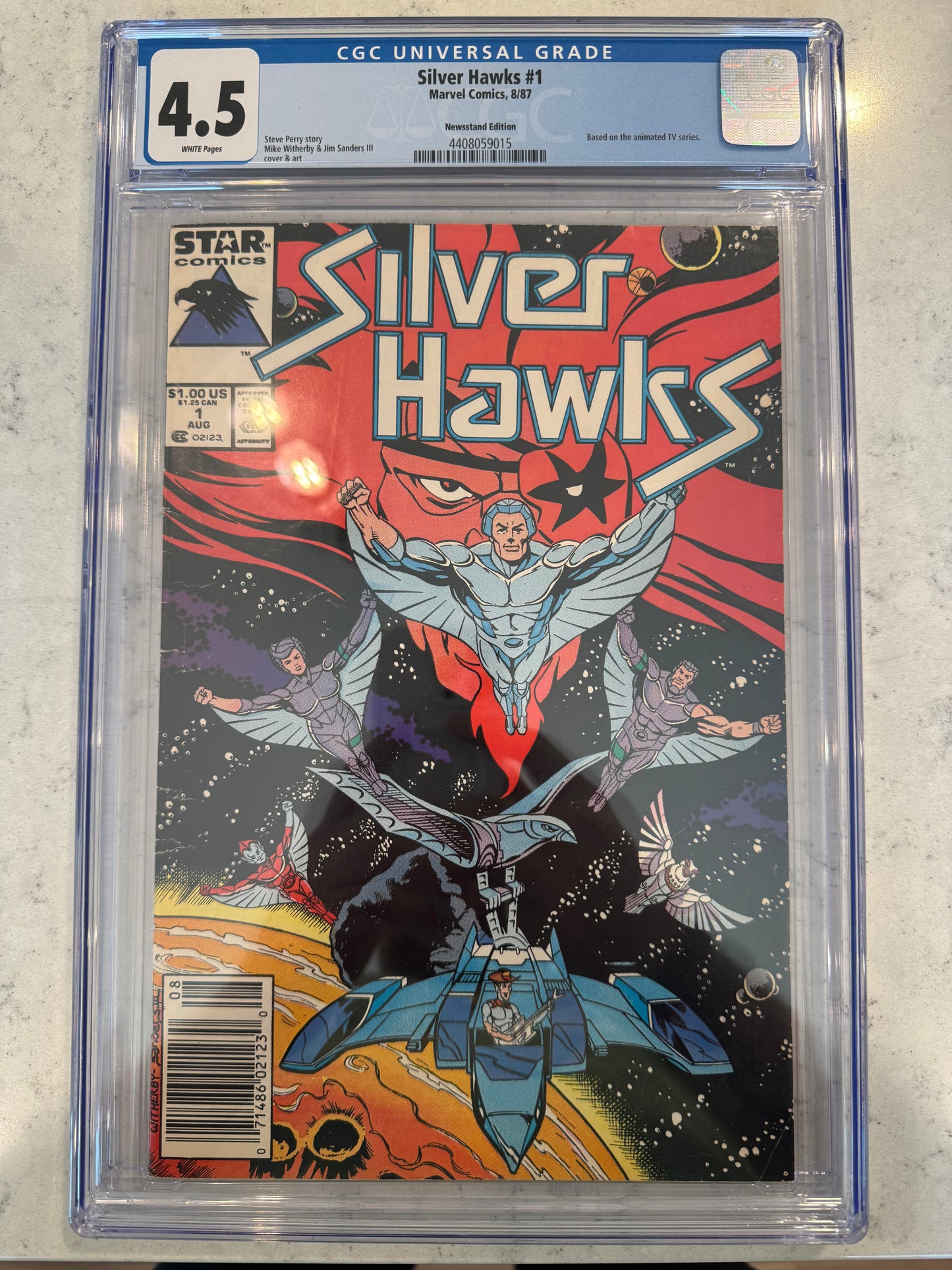 Silverhawks #1 CGC 4.5 (1987 Marvel/Star Comics)