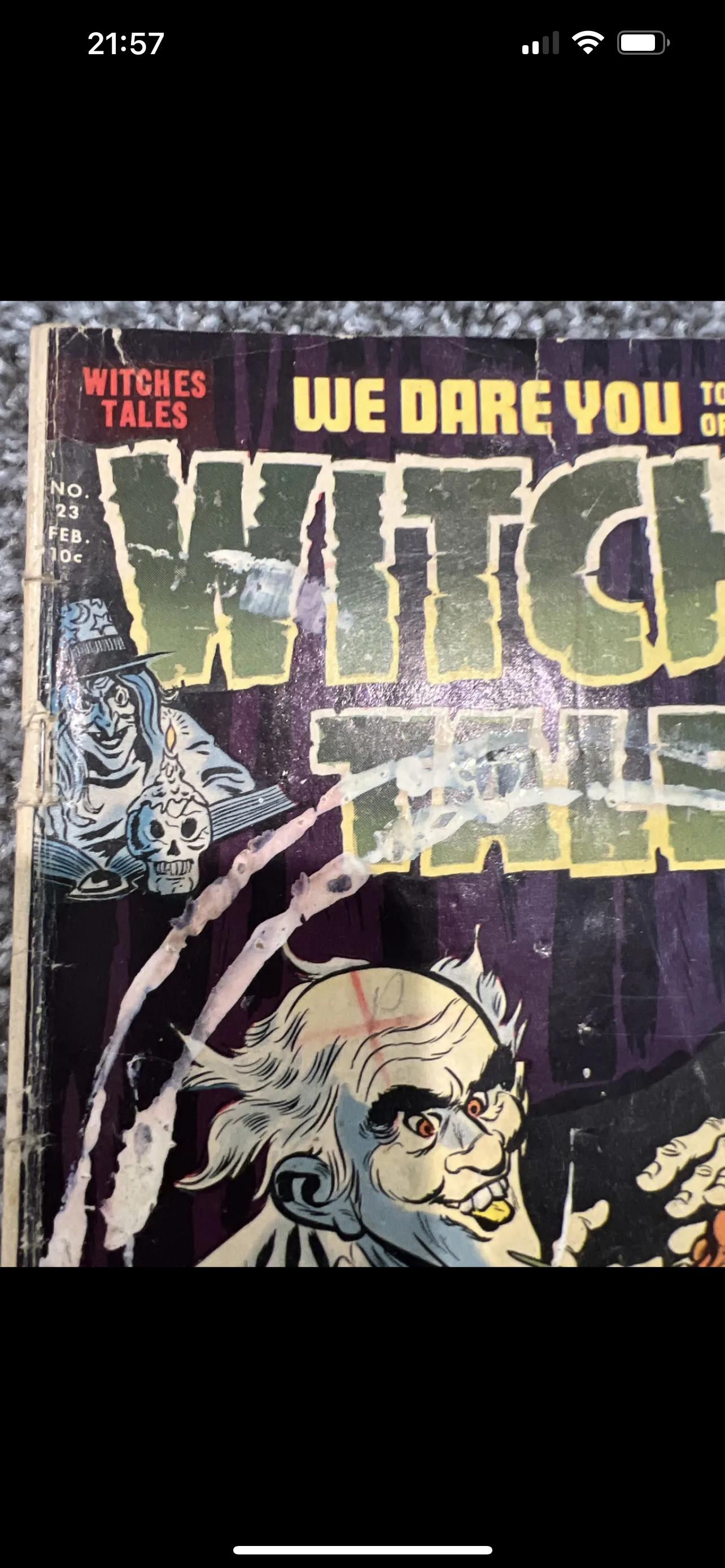 Witches Tales #23 (Harvey 1954) Pre Code Horror