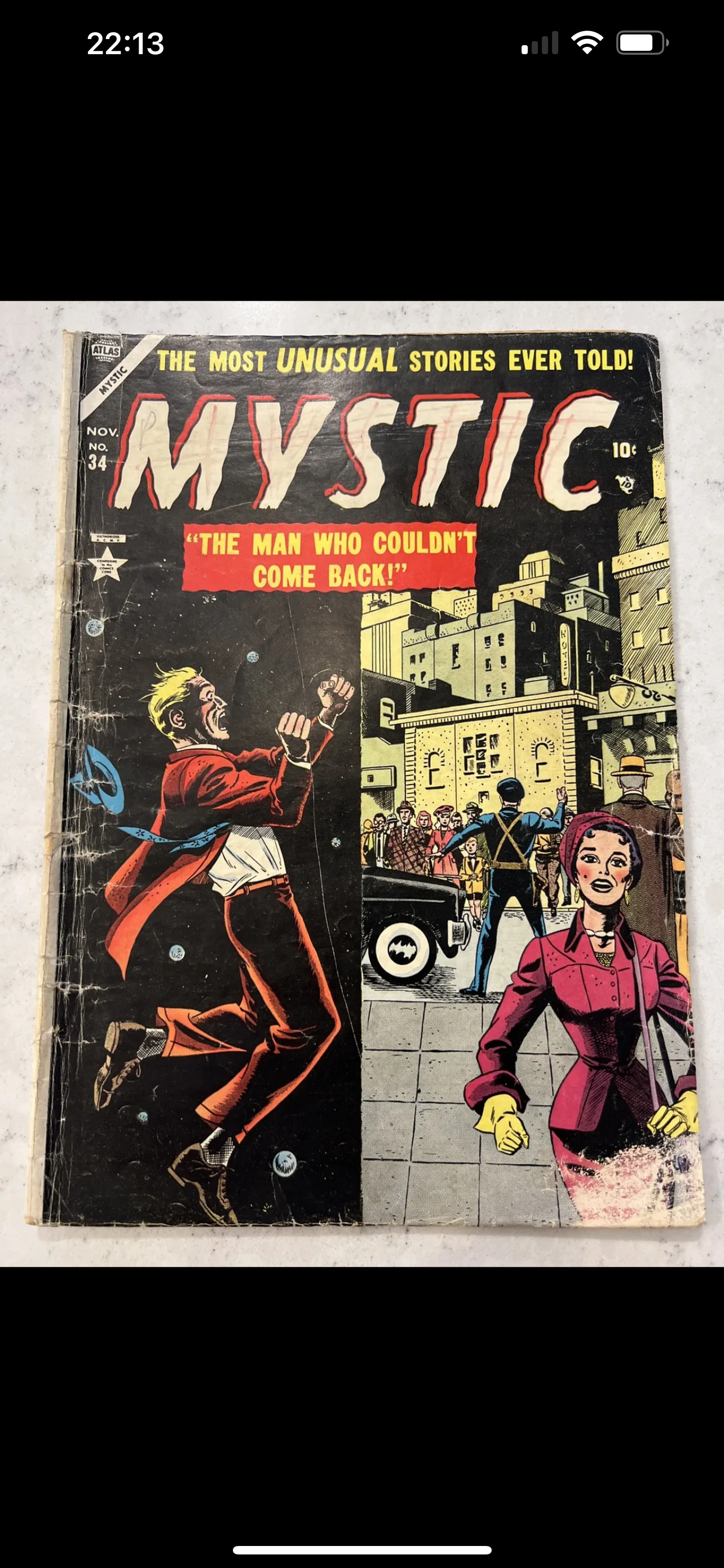 Mystic #34 (Marvel/Atlas 1954)      Pre Code Horror