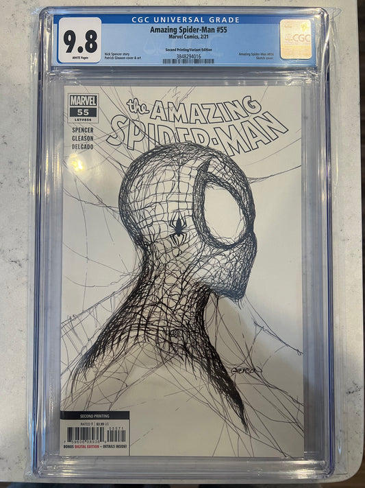 Amazing Spider-Man #55 2nd Print CGC 9.8 (Marvel, 2021) 1:50 Incentive Variant