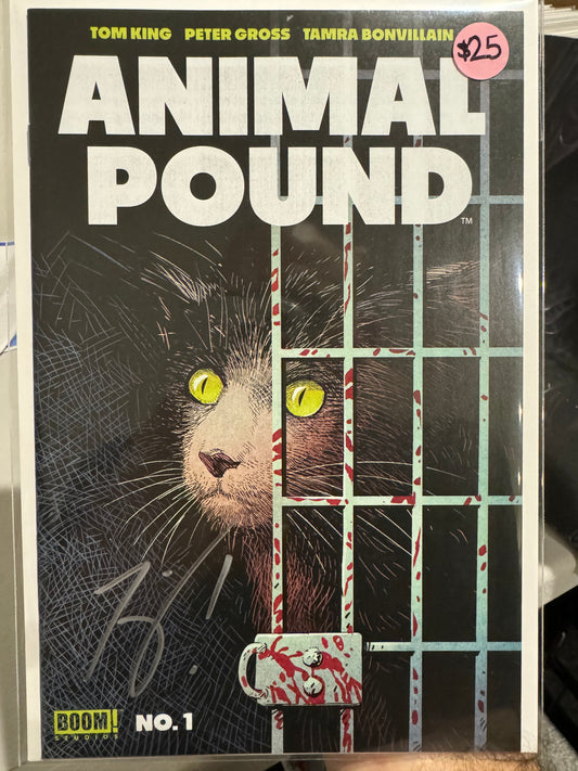 Animal Pound #1 (BOOM! Studios, 2024) Signed by Tom King