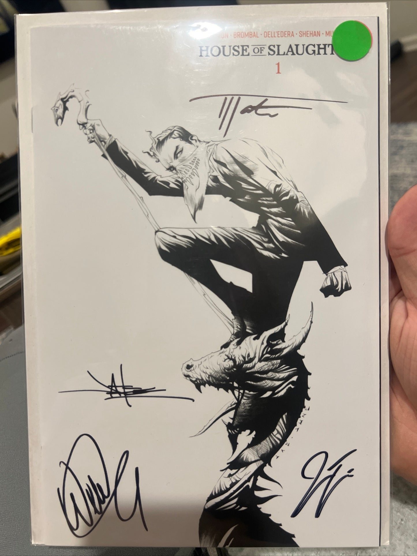 House of Slaughter #1 (2nd Print LCSD) signed by Jae Lee, James Tynion, Werther Dell’Edra and Tate Brombale